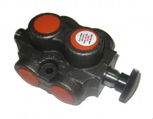 Cross SD4 Selector Valve SD4BKLA6, 1" NPTF Ports