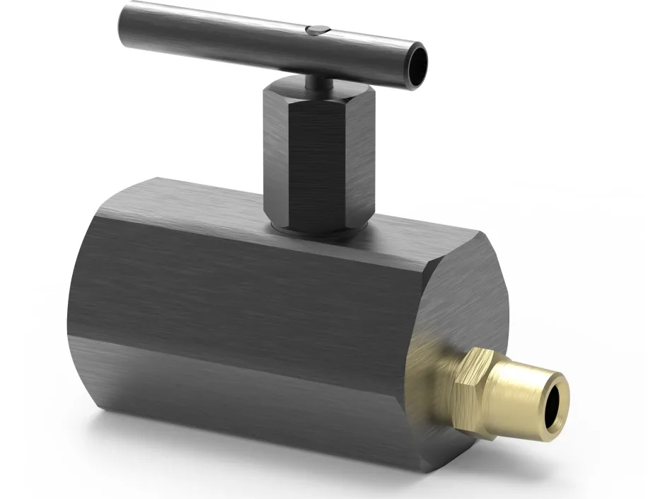 Enerpac V-66 Manual Check Valve with Built-In Relief, 3/8" NPT